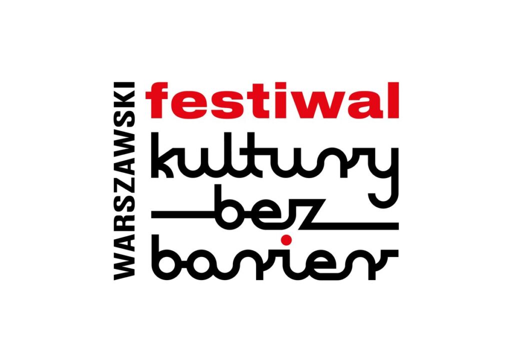 Logotyp Warszawski festiwal kultury bez barier