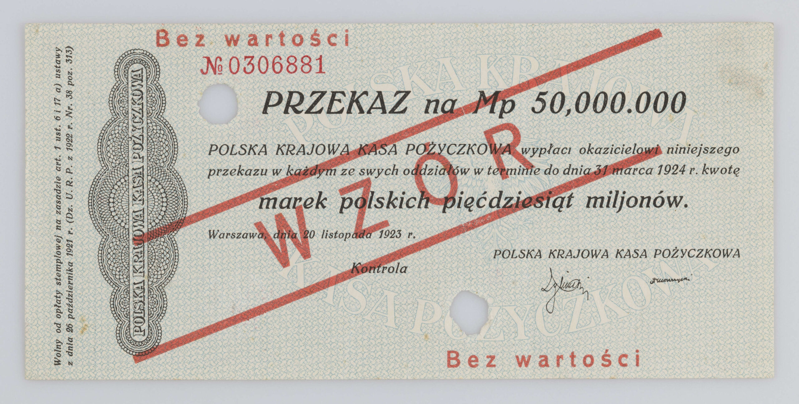 Państwowe Zakłady Graficzne Ministerstwa Skarbu w Warszawie (Warszawa; 1919-1925) (wytwórnia)