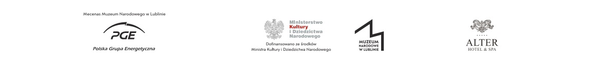 Logotypy partnerów muzeum