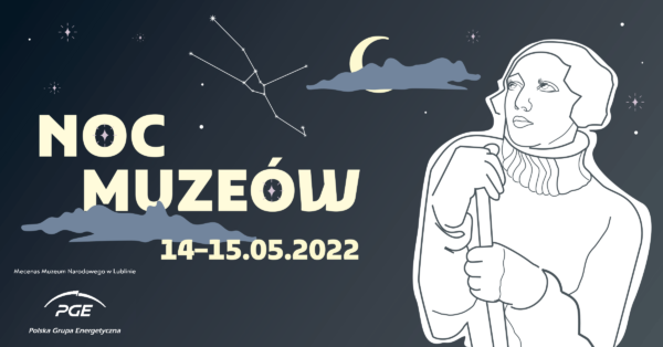 Baner wydarzenia Noc Muzeów 2022