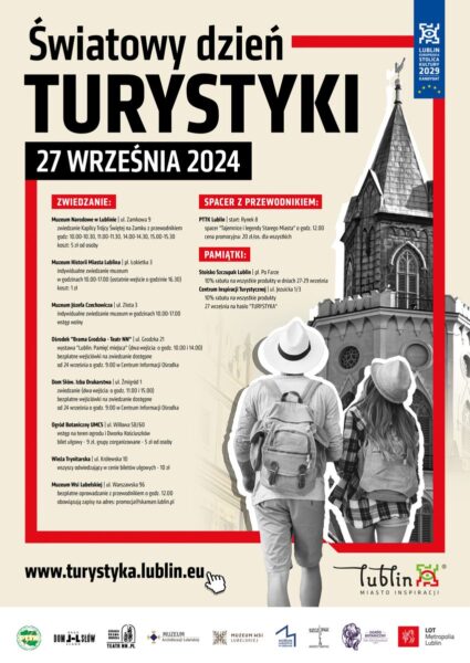 Plakat wydarzenia DzieńTurystyki 2024